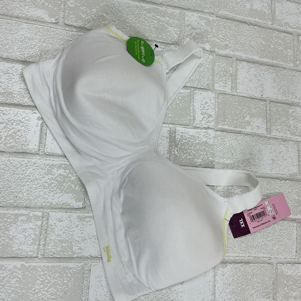 Kindly XX Wireless White Bra